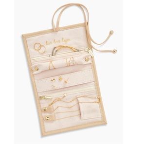 NIB Gorjana Jewelry Roll- perfect for travel!